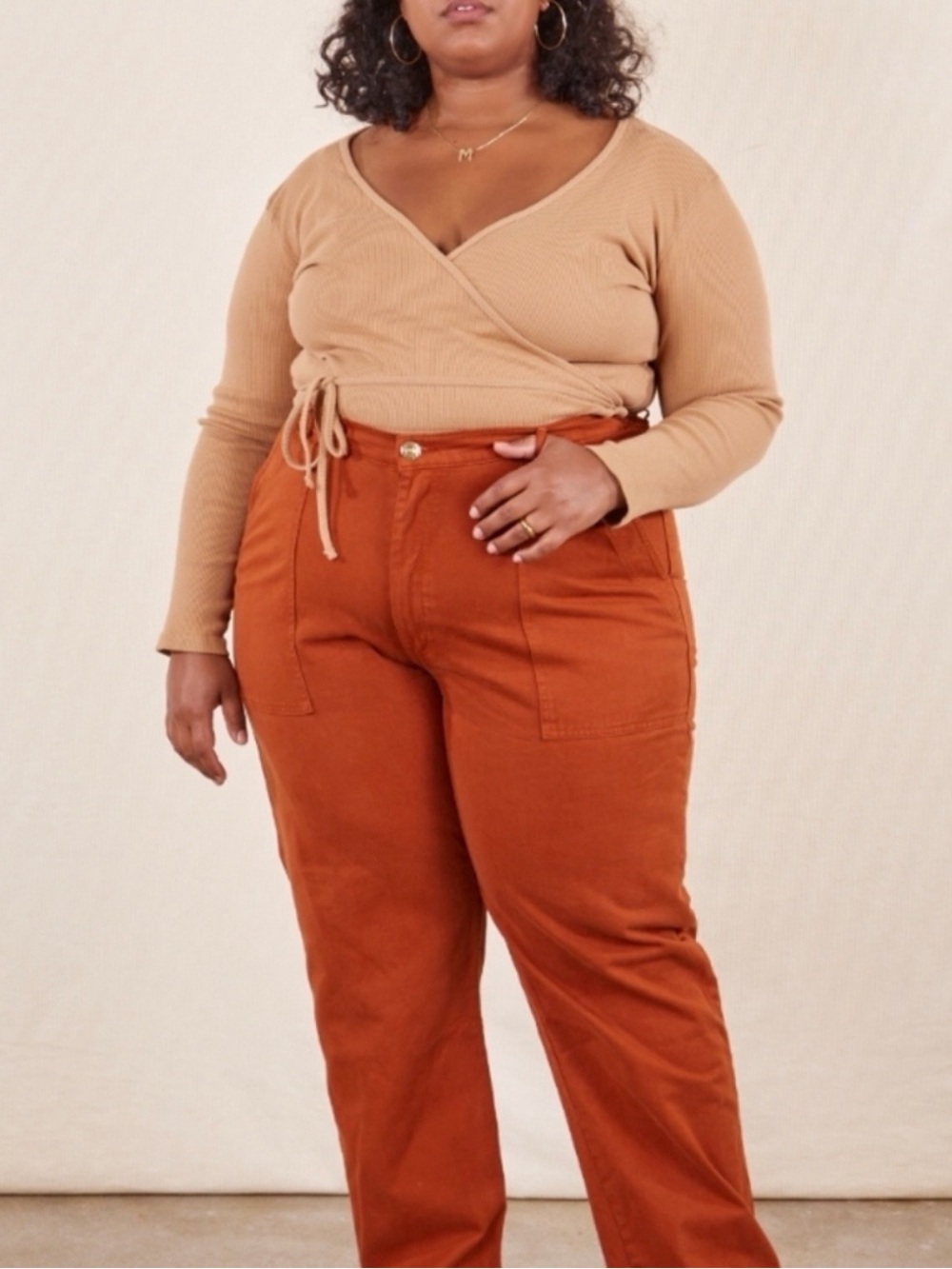 Big Bud Press Pants in Orange